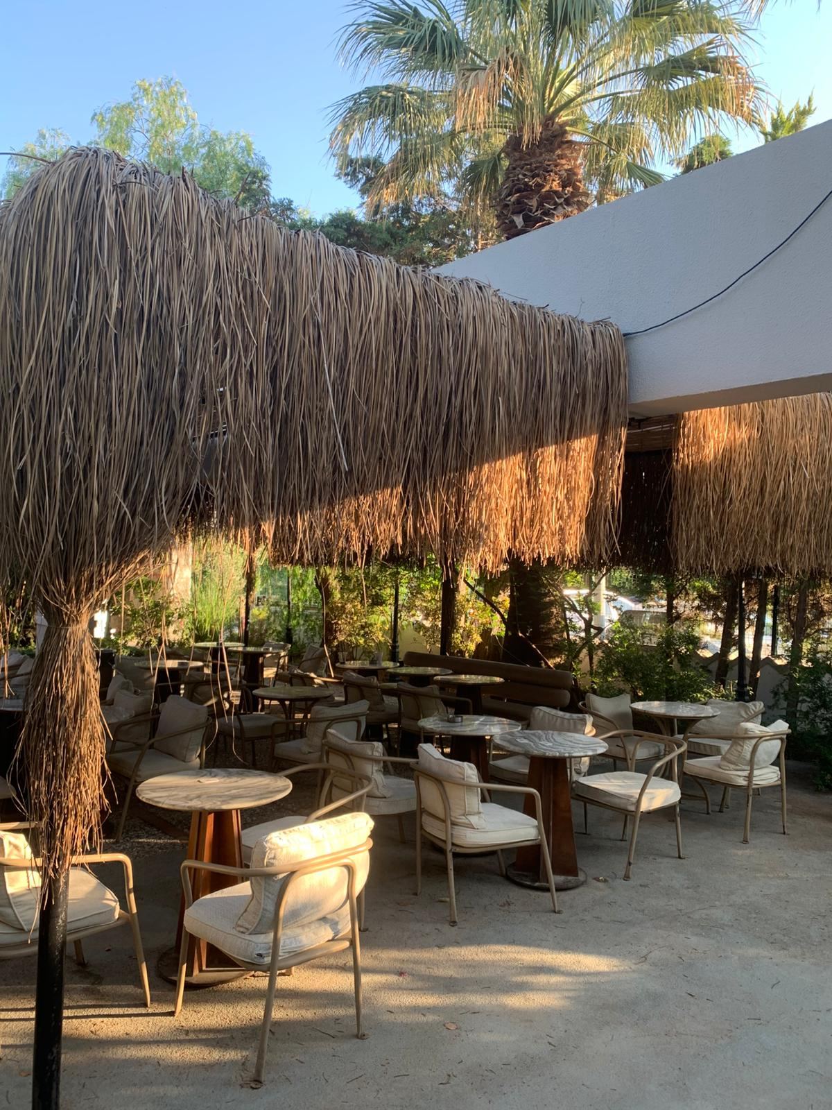 Akşam saatlerinde lounge alanı