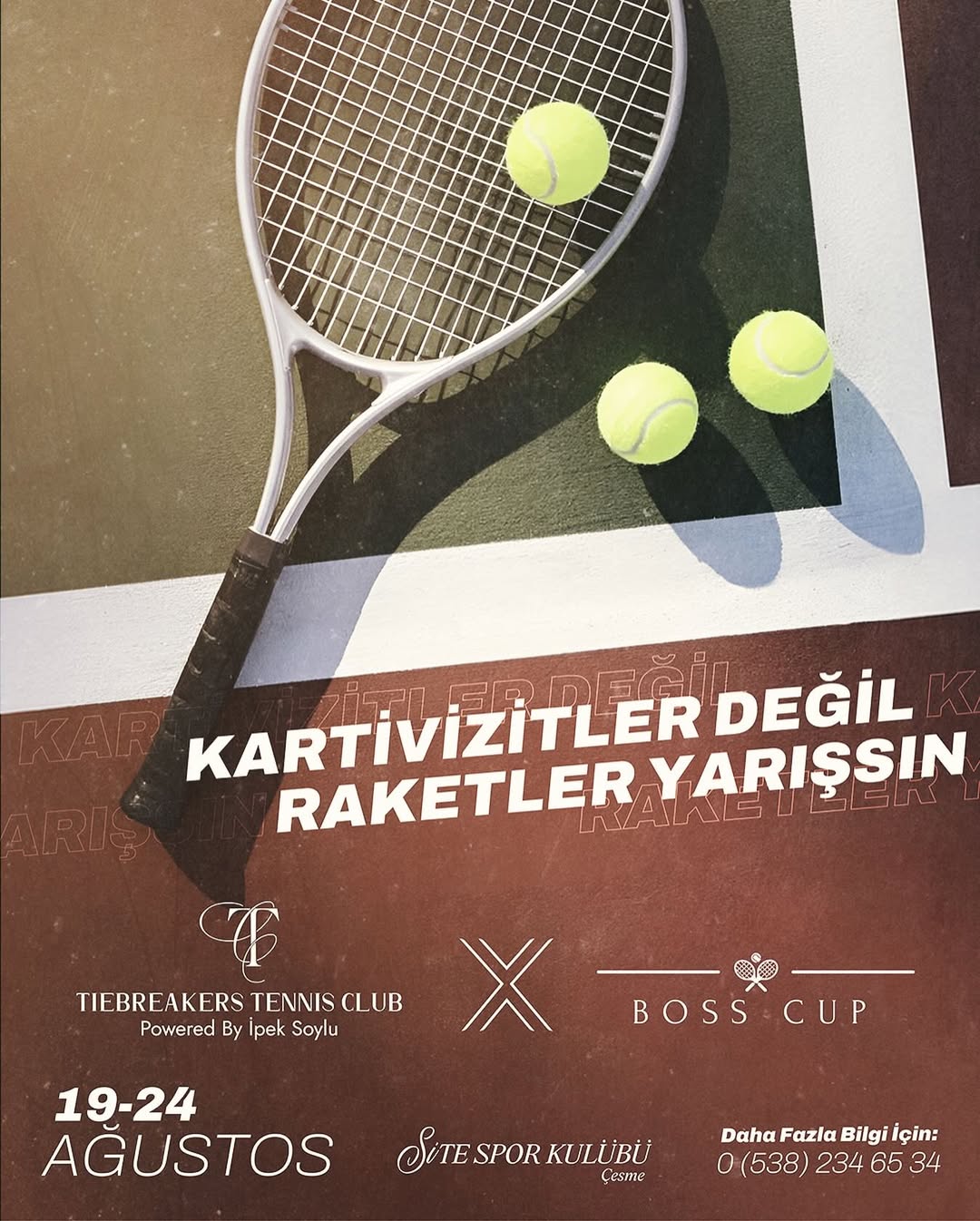 site spor çeşme kulübünde tenis turnuvası